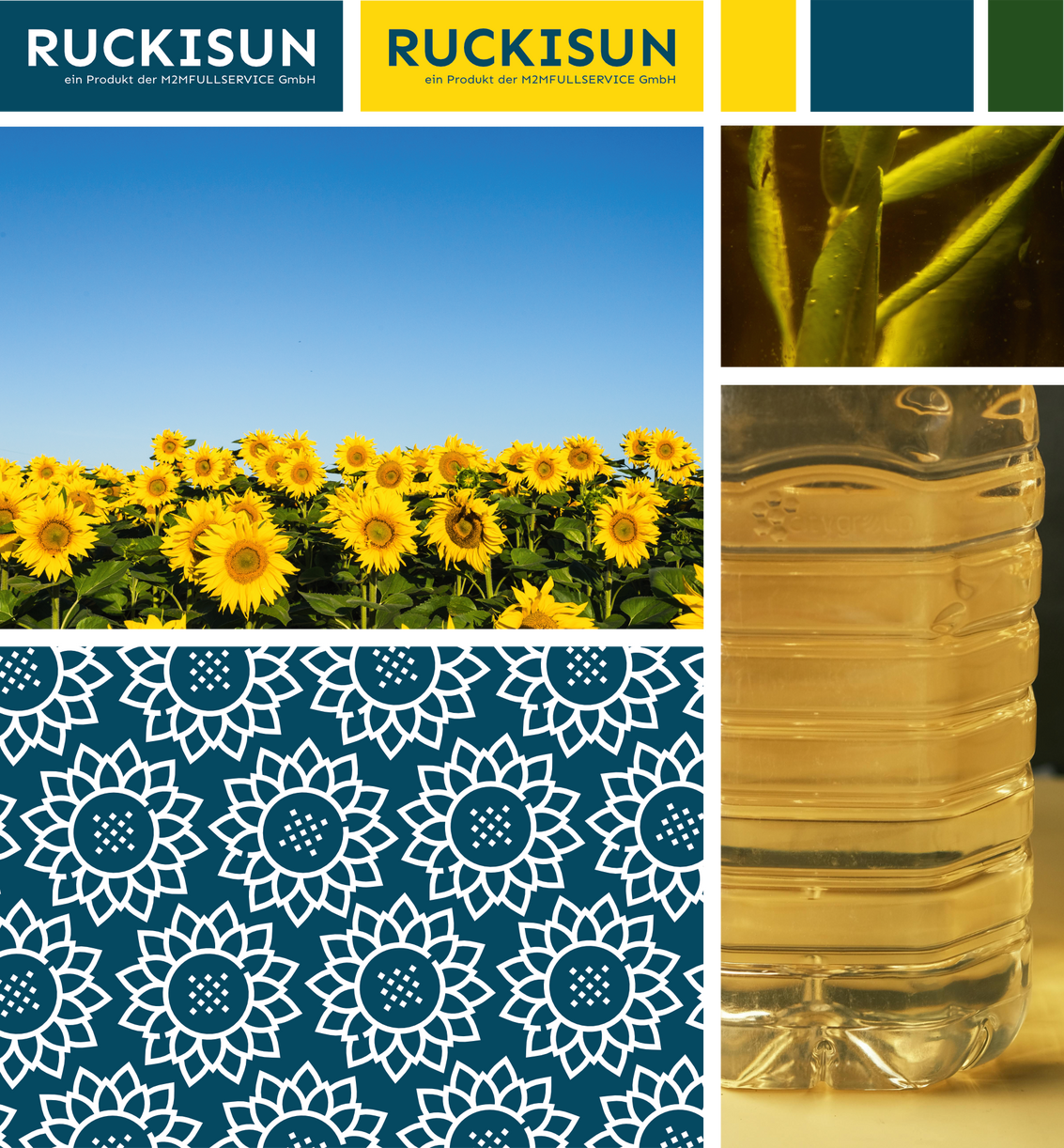 Ruckisun Big Box Sunflower Oil Branding