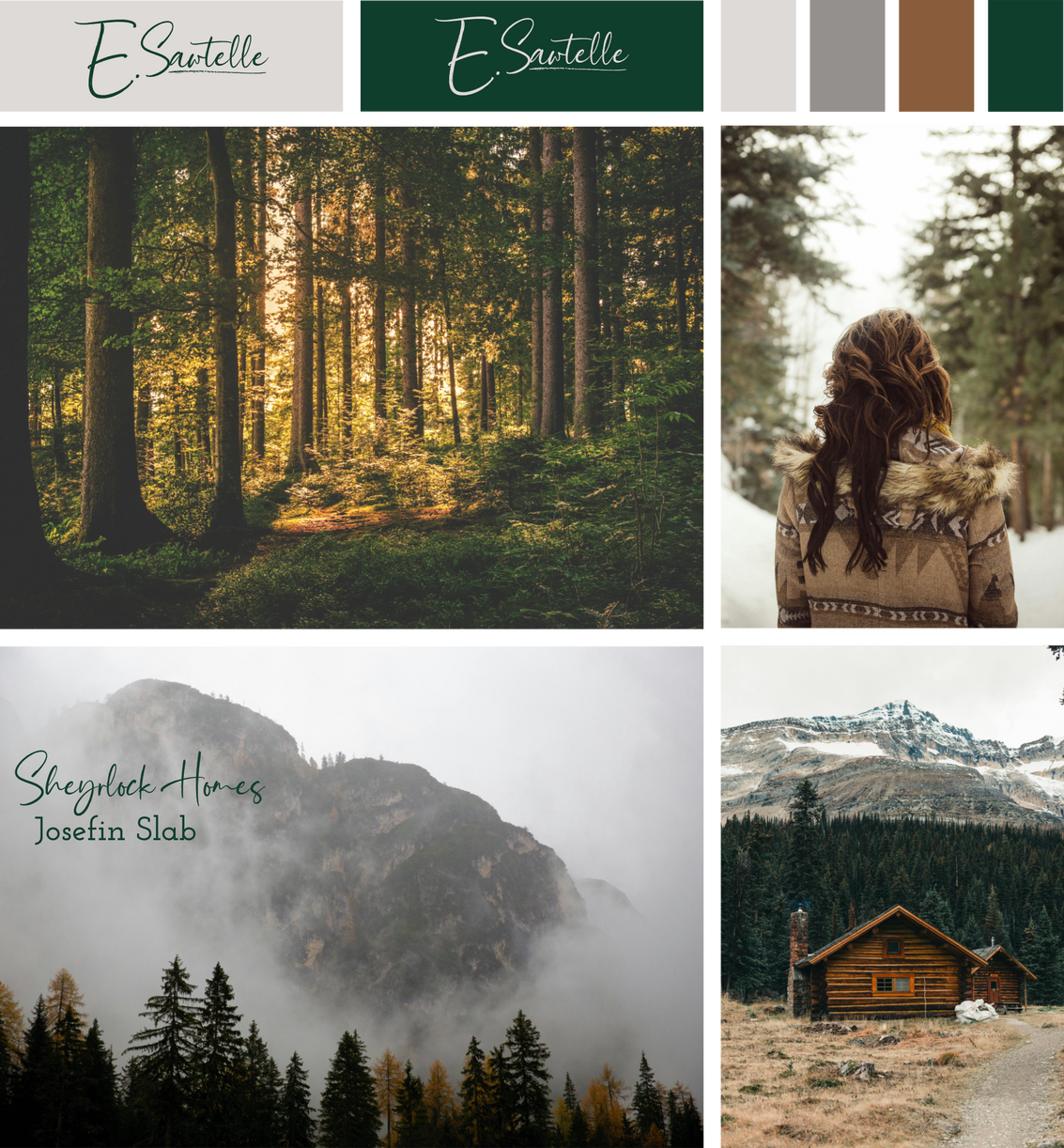 Branding for "E. Sawtelle" Author